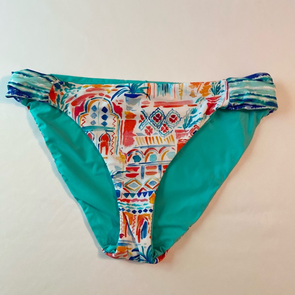 La Blanca Terra Reversible
Side Shirred Bikini Bottom‎